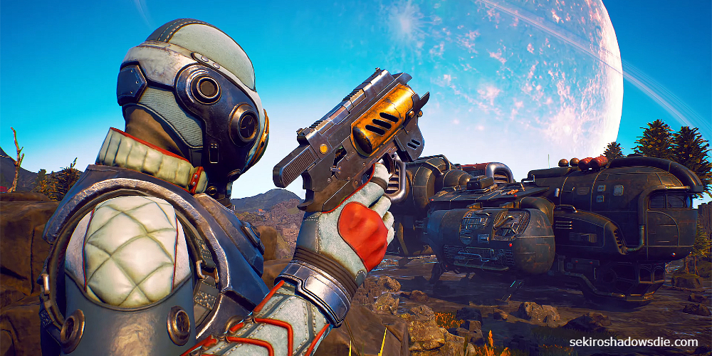 A darkly humorous space frontier The Outer Worlds 